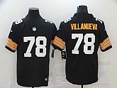 Nike Steelers 78 Alejandro Villanueva Black Alternate Vapor Untouchable Limited Jersey,baseball caps,new era cap wholesale,wholesale hats